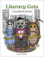 Literary Cats Coloring Book