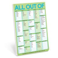 All Out Of Pad with Magnet (Pastel Version)