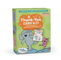 A Thank-You Card Kit: Color-in Cards with Elephant & Piggie